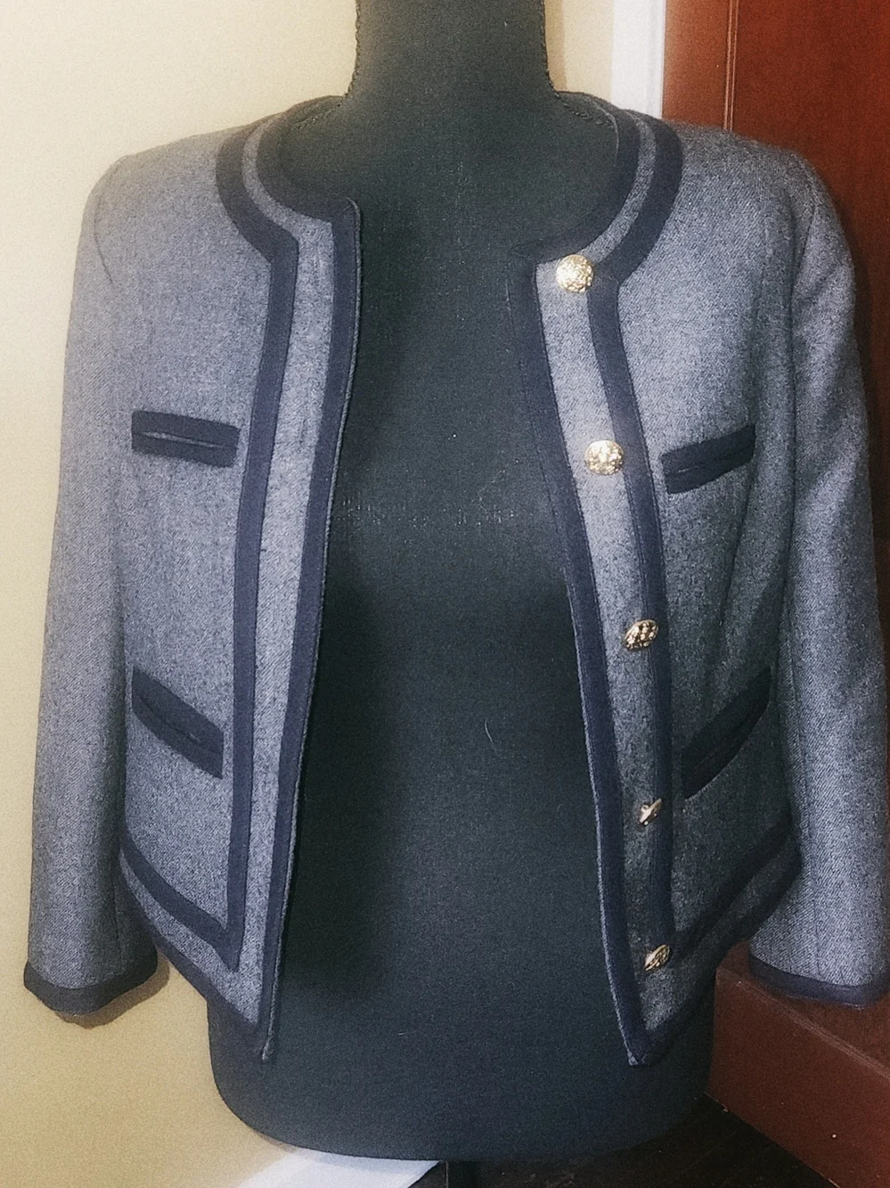 J. Crew structured wool